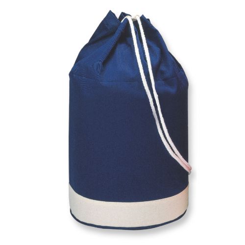 YATCH - Sacca navy bicolore. in cotone