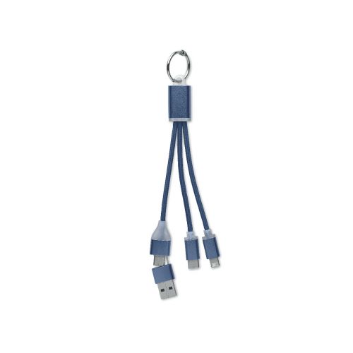 BLUE - Cavo di ricarica 4 in 1 di tipo