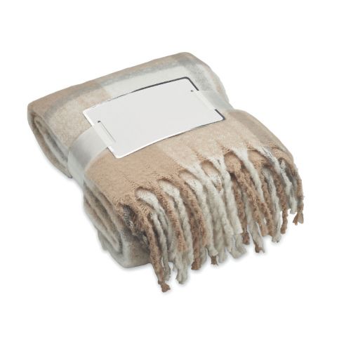 QUET - Coperta in mohair a scacchi
