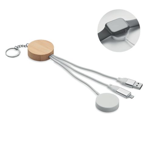 BULE - Portachiavi con cavo 4 in 1 60w