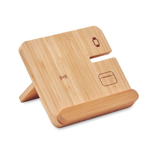 BOOGAR - Caricatore wireless 3 in 1 da 1