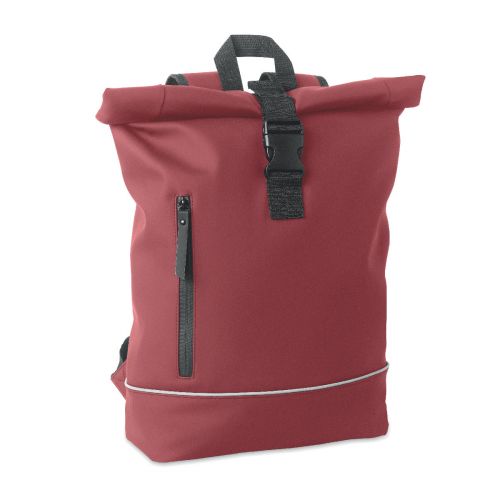 LAPTOSA - Zaino in pu rolltop per laptop