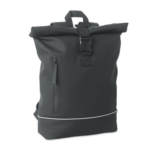 LAPTOSA - Zaino in pu rolltop per laptop