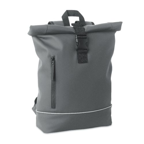 LAPTOSA - Zaino in pu rolltop per laptop