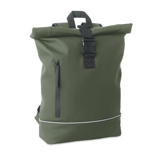 LAPTOSA - Zaino in pu rolltop per laptop