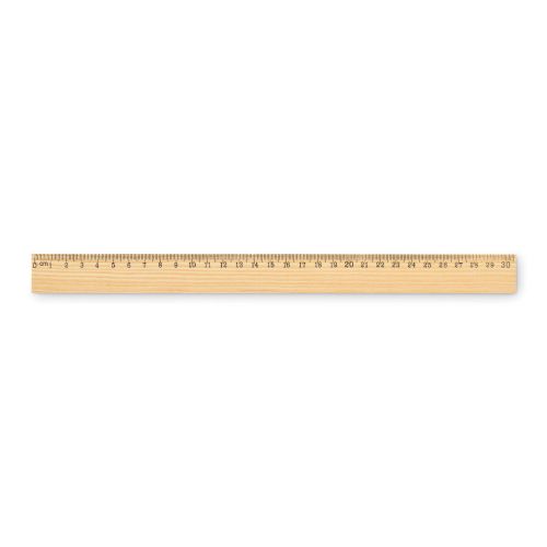 RULER30 - Righello in legno 30 cm