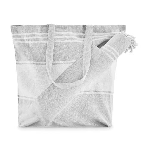 HUMMUM - Borsa da spiaggia con telo