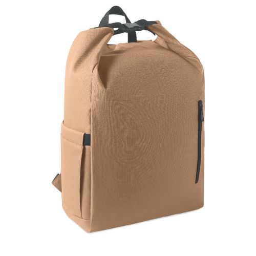 UNITON - Zaino per laptop 15'' rolltop