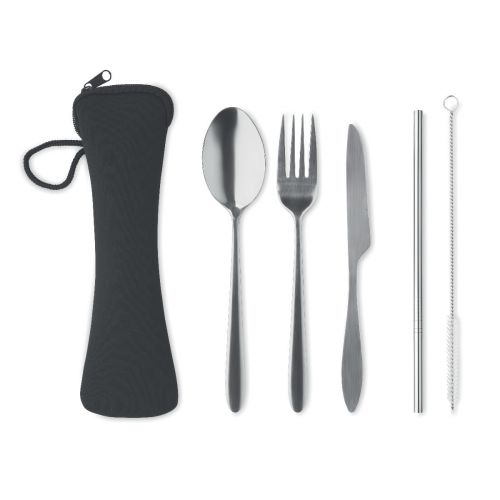 5 SERVICE - Set posate in acciaio inox