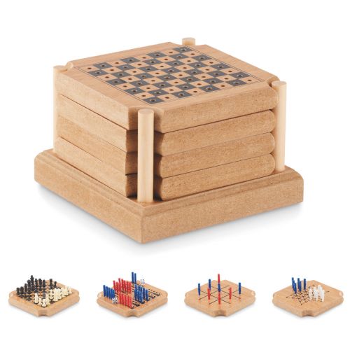 COASTGAME - Set di 4 sottobicchieri