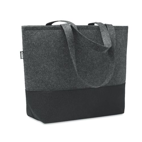 DUO INDICO - Shopper in feltro rpet