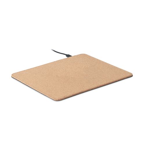 WIRELESS MATTY - Mouse pad in sughero 15w