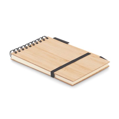 SONORABAM - Set quaderno a6 in bamboo