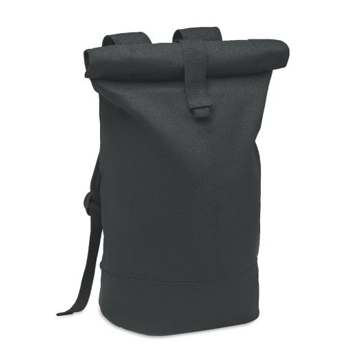 ZURICH ROLL - Zaino in tela lavata rolltop