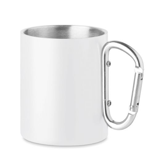 AROM - Tazza in metallo c/moschettone