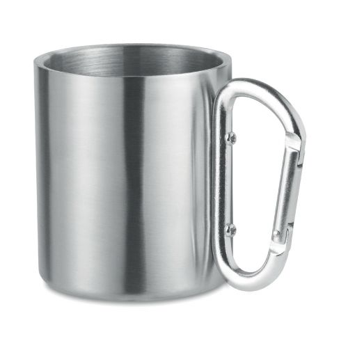TRUMBO - Tazza in metallo c/moschettone