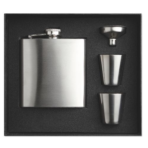 SLIMMY FLASK SET - Set fiaschetta con due bicchie
