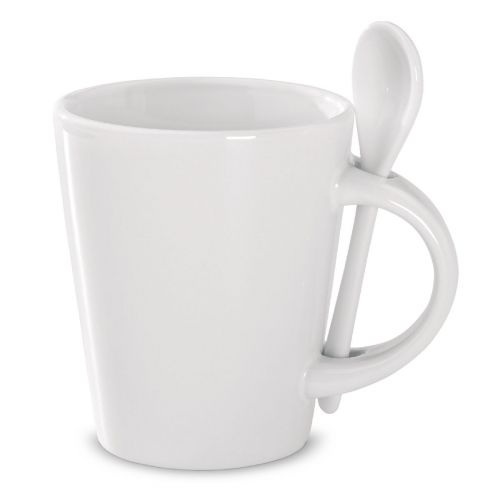 SUBLIMKONIK - Tazza e cucchiaino in porcella