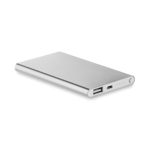 POWERFLAT - Power bank in alluminio da 400