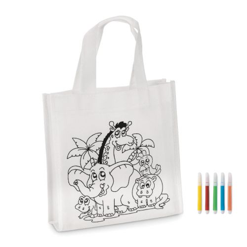 SHOOPIE - Mini borsa shopper da colorare