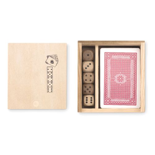 LAS VEGAS - Set gioco carte e dadi