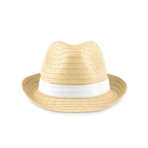 BOOGIE - Cappello di paglia naturale