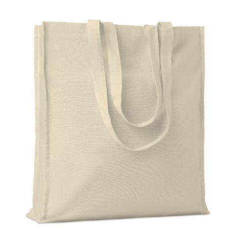PORTOBELLO - Shopper in cotone c/soffietto