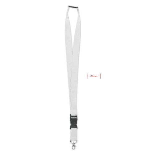 WIDE LANY - Lanyard con gancio in metallo