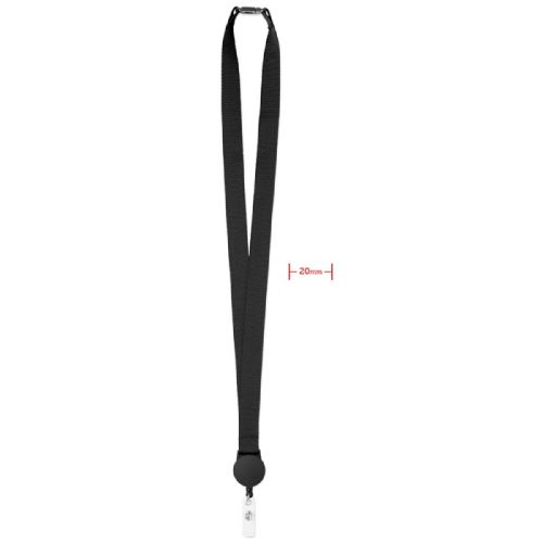 ZIP LANYARD - Lanyard con badge estraibile