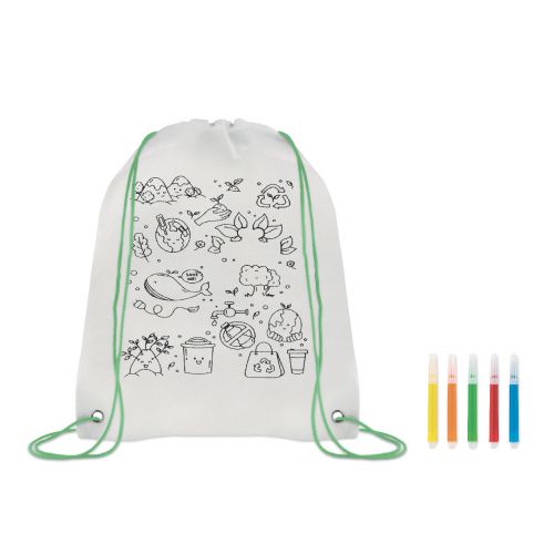 CARRYDRAW - Sacca da colorare in non woven