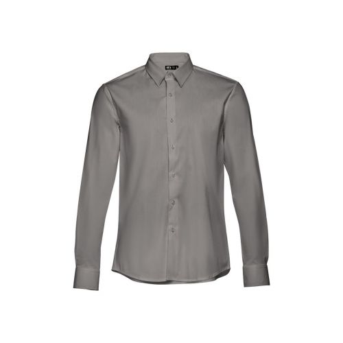 THC PARIS - Camicia da uomo in popeline a maniche lunghe