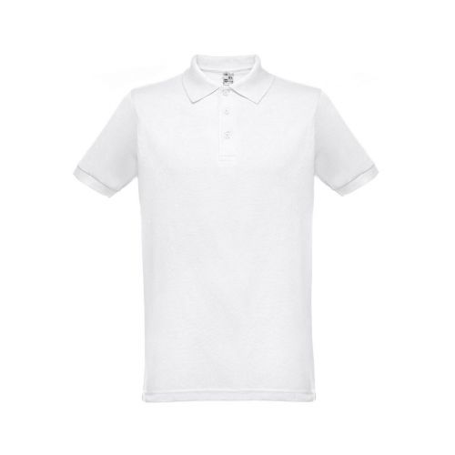 THC BERLIN WH - Polo da uomo a maniche corte. colore bianco