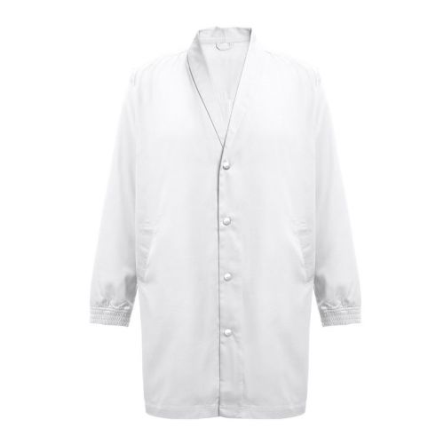 THC MINSK WH - Grembiule da lavoro in cotone e poliestere. Colore bianco
