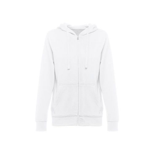 THC AMSTERDAM WOMEN WH - Felpa da donna con cappuccio e zip