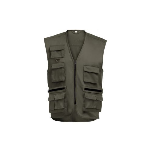 THC PIXEL - Gilet (200 g/m²) in poliestere e cotone