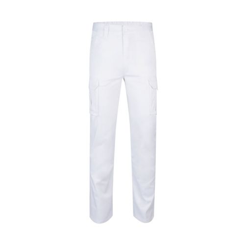 VL LUGH - Pantaloni elasticizzati con diverse tasche (240g/m²), in cotone (46%), EME (38%) e poliestere (16%)