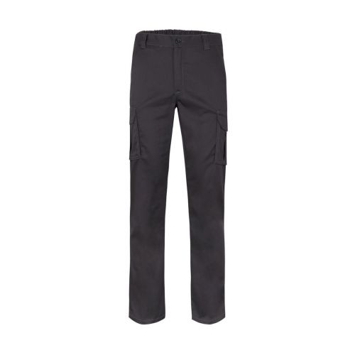 VL PAN - Pantaloni elasticizzati con diverse tasche (290g/m²), in cotone (46%), EME (38%) e poliestere (16%)