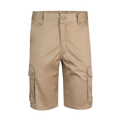 VL HEBE - Bermuda elasticizzati con diverse tasche (240g/m²), in cotone (46%), EME (38%) e poliestere (16%)