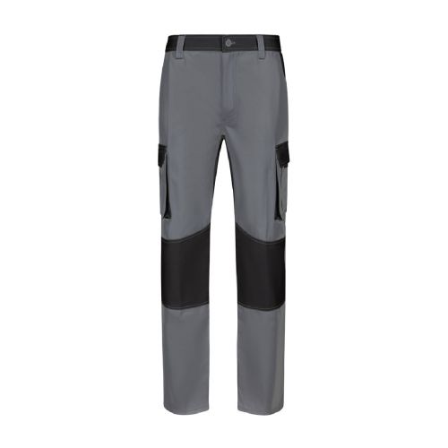 VL NJORD - Pantaloni in twill bicolore con diverse tasche (240g/m²), in cotone (35%) e poliestere (65%)