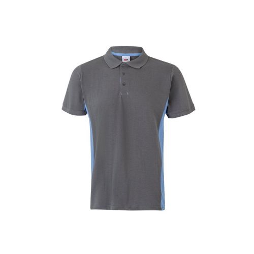 VL SUPAY - Polo bicolore piqué (180g/m²), a maniche corte, in cotone (60%) e poliestere (40%)
