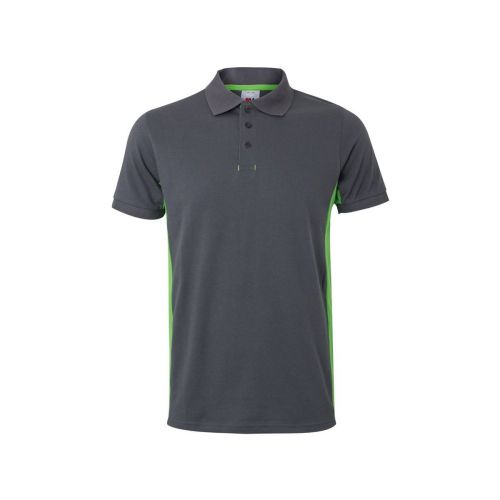 VL SUPAY - Polo bicolore piqué (180g/m²), a maniche corte, in cotone (60%) e poliestere (40%)