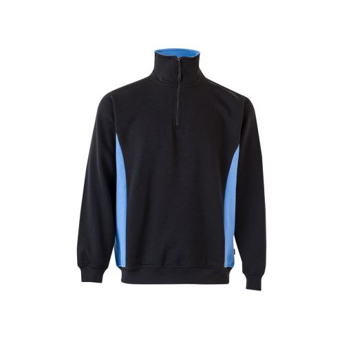 VL SVAROG - Felpa in spugna bicolore (260g/m²), in poliestere (65%) e cotone (35%)