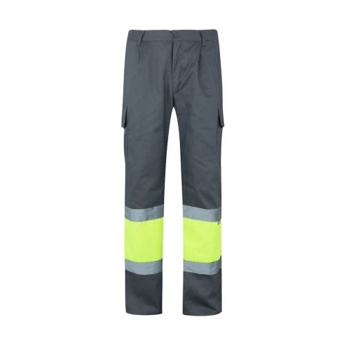 VL POSEIDON LARGE - Pantaloni in twill bicolore con diverse tasche (210g/m²), in cotone (20%) e poliestere (80%)