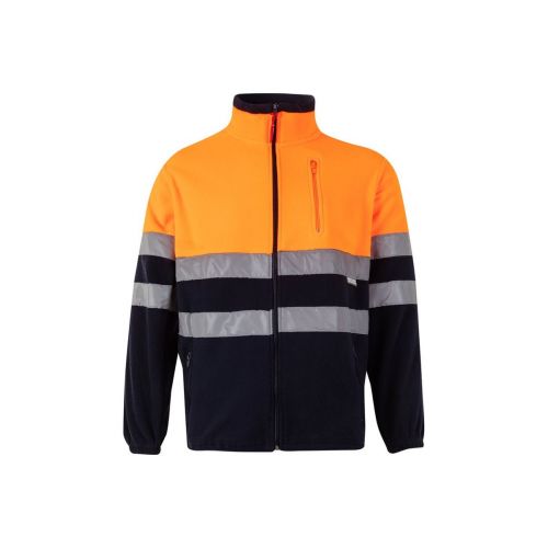 VL EROS LARGE - Giacca in pile bicolore (280g/m²), in poliestere (100%)