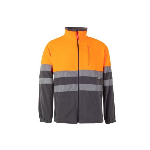 VL EROS LARGE - Giacca in pile bicolore (280g/m²), in poliestere (100%)