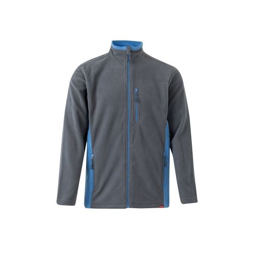 VL GERAS - Giacca in pile bicolore (220g/m²) in poliestere (100%)