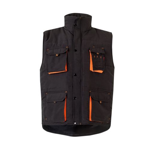 VL NERGAL - Gilet imbottito, bicolore e con diverse tasche (120g/m²), in poliestere (100%)