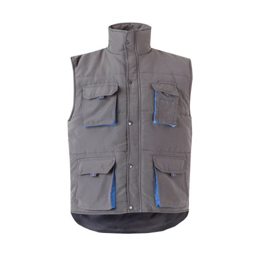 VL NERGAL - Gilet imbottito, bicolore e con diverse tasche (120g/m²), in poliestere (100%)