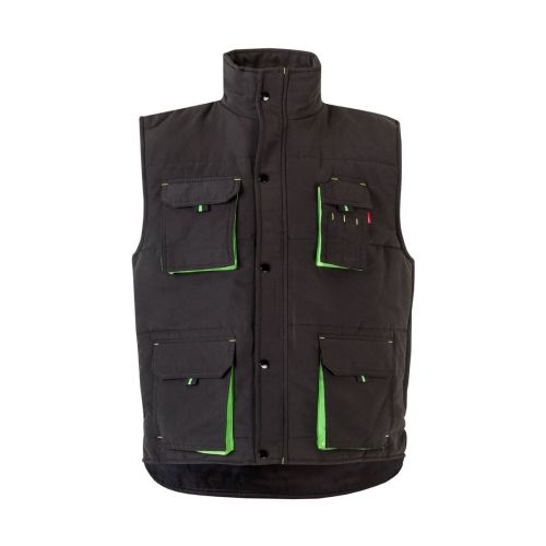 VL NERGAL - Gilet imbottito, bicolore e con diverse tasche (120g/m²), in poliestere (100%)