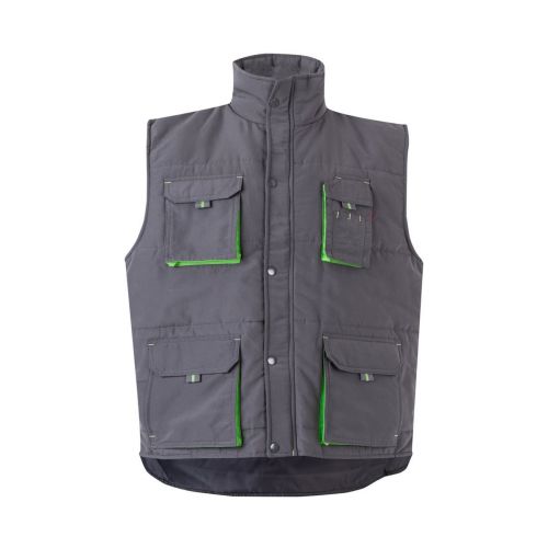 VL NERGAL - Gilet imbottito, bicolore e con diverse tasche (120g/m²), in poliestere (100%)